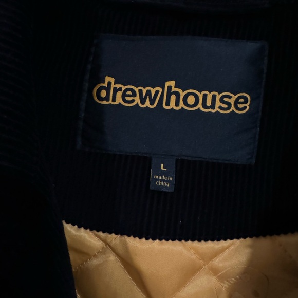 Drew House Corduroy Black and Yellow Mascot Jacket - Picture 10 of 12